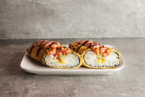 Roll-Dog mit Lachs